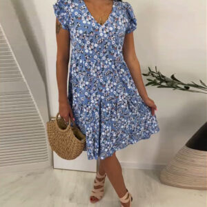 Sandra - Chic Floral Dress