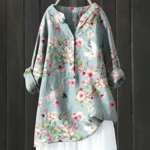 Nerra - Printed Relaxed Blouse