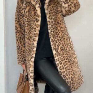 Sharmaine - Leopard Print Coat