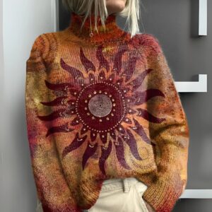 Milaia - Desert Sun Printed Long-Sleeve