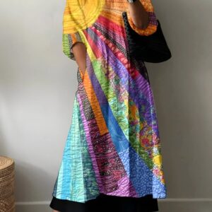 Neli - Radiant Printed Dress