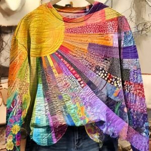 Anika - Radiant Printed Long-Sleeve