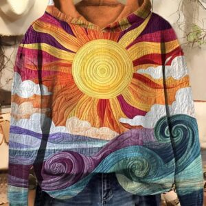 Lanie - Sunlit Printed Long-Sleeve