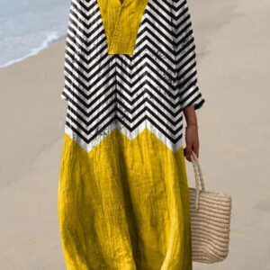 Cassia - Boho Printed Dress