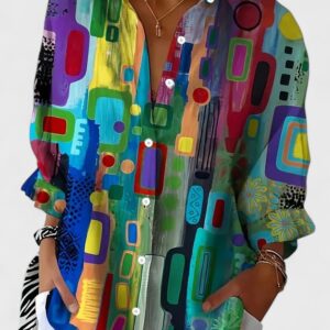Alaya - Modern Canvas Blouse